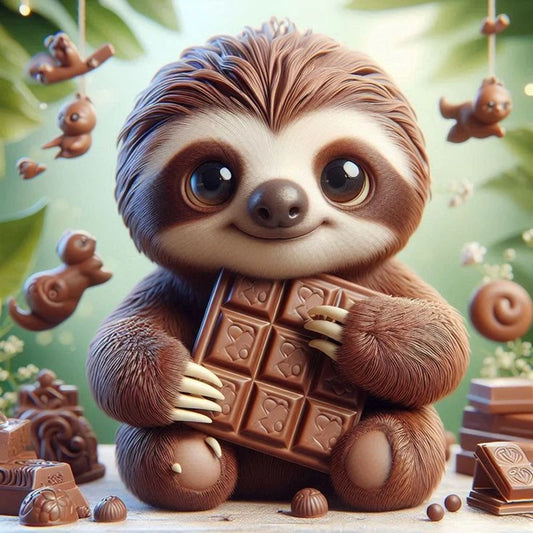 Sloth Diamond Art Kit