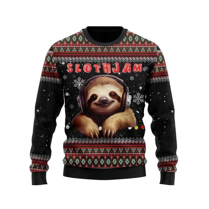 SlothJam Christmas Jumper