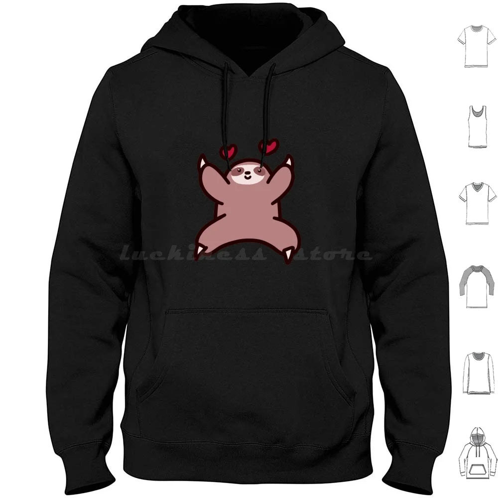 Sloth Love Hoodie and Long Sleeve t-shirts