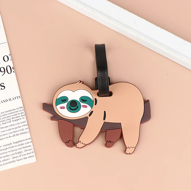 Sloth Luggage Tags