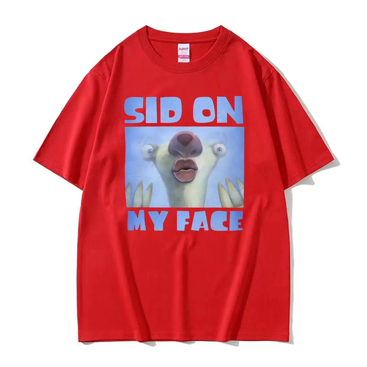 Sid on My Face Sloth T-Shirt
