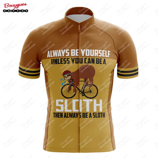 Always Be Yourself Sloth Cycling Jersey