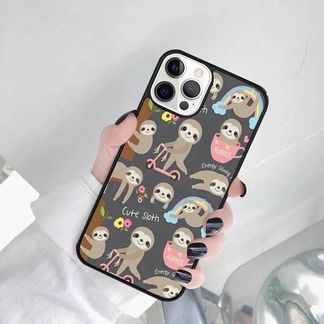 Sloth Phone Case For iPhone