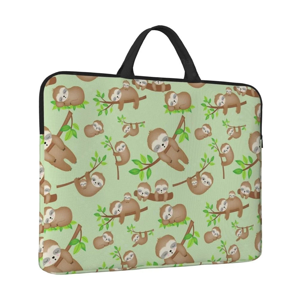 Sleeping Sloth Laptop Bag