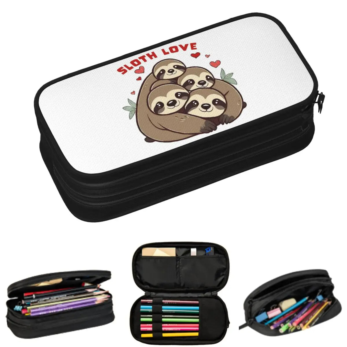 Sloth Love Pencil Case