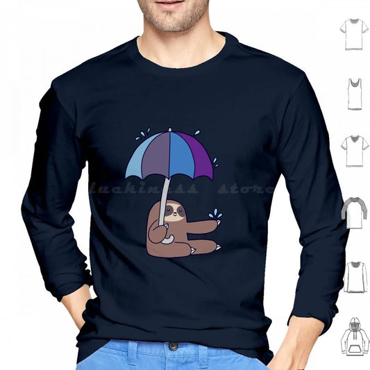 Sloth & Umbrella T-Shirt product photo 1