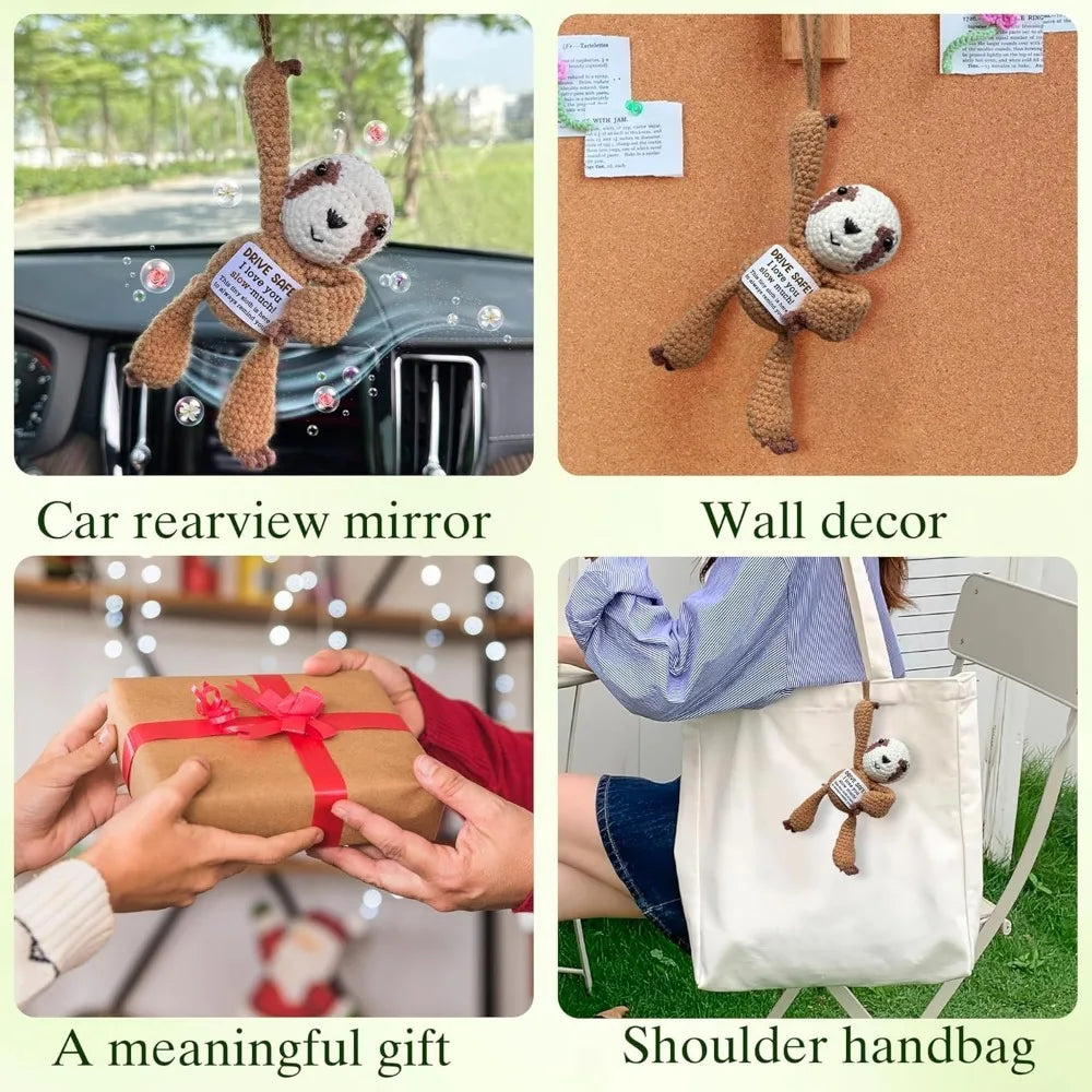 I Love You Slow Much Sloth Hanging Air Freshener