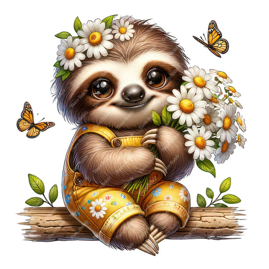 Cartoon  Sloth Wall Sticker