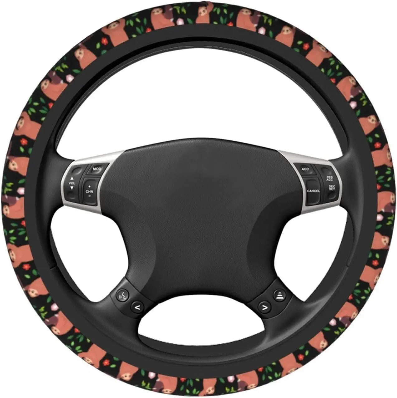 Sloth Steering Wheel Cover
