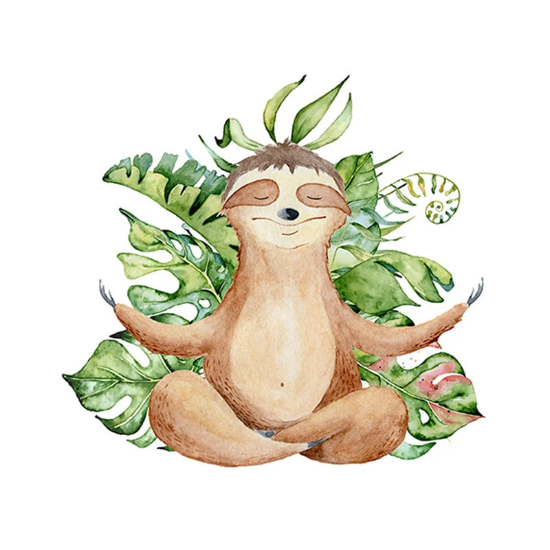Cute Sloth Wall Stickers
