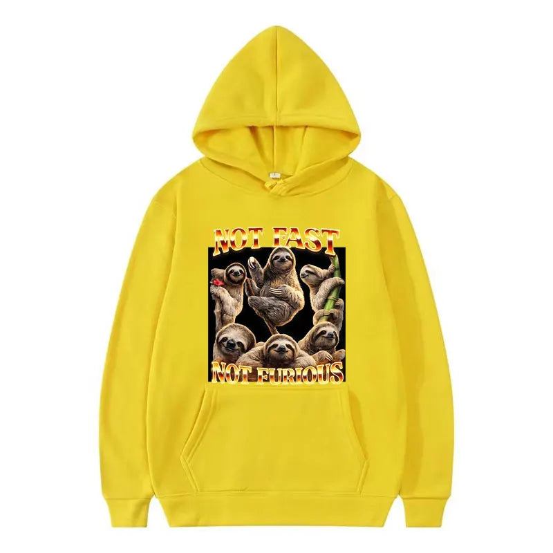 Not Fast Not Furious Sloth Hoodie