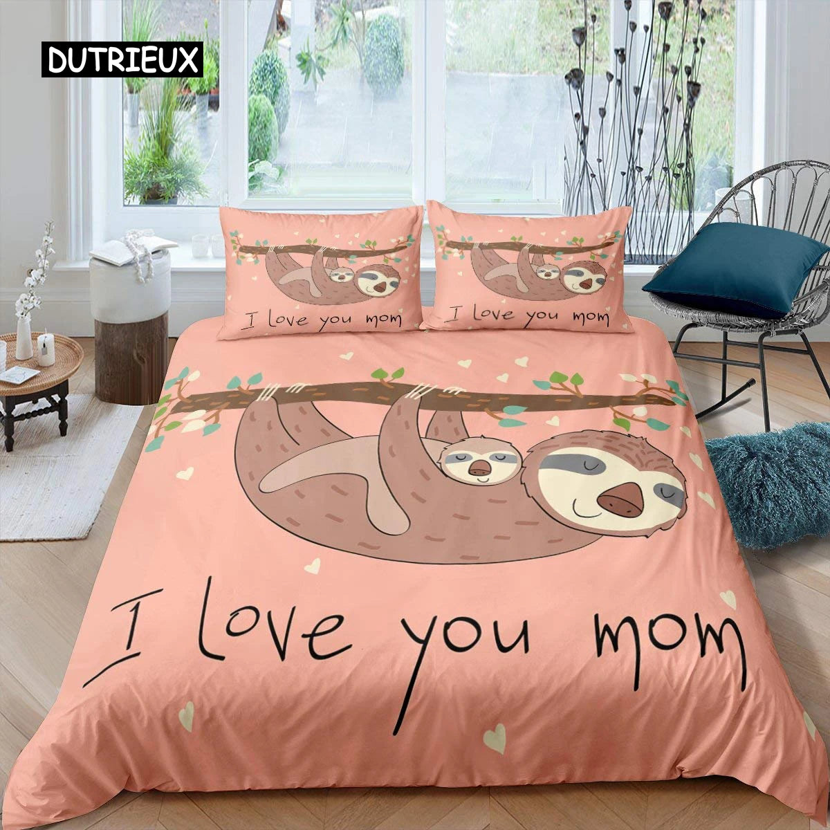 Sloth Duvet Cover Set