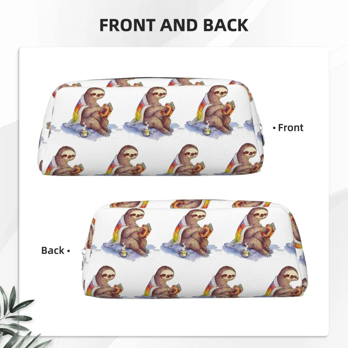Cozy Sloth Pencil Case
