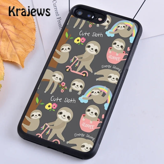 Sloth Phone Case For iPhone