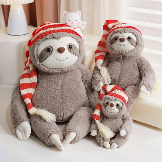 Christmas Sloth Plush Toys