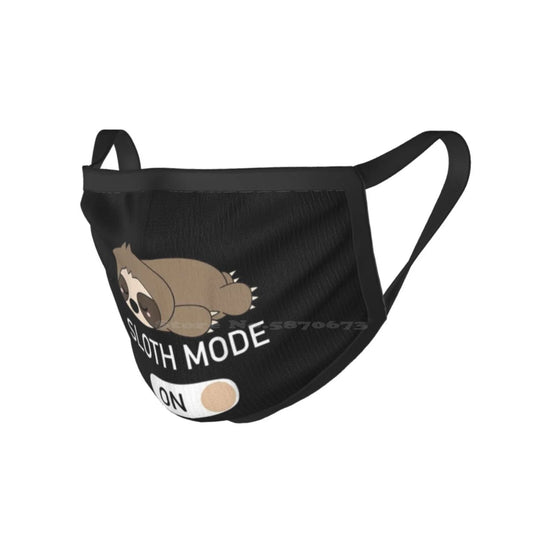 Sloth Mode On Face Mask
