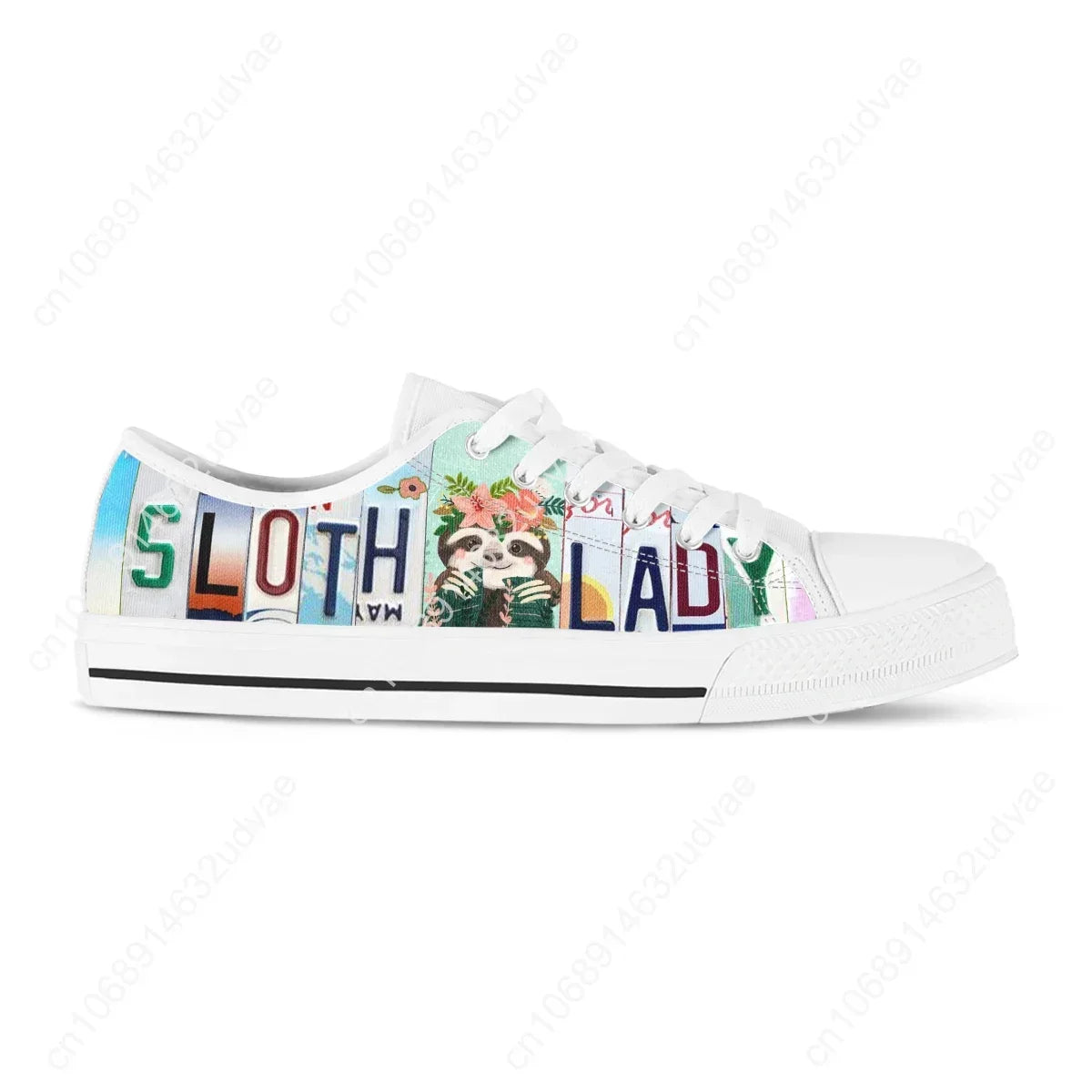 Sloth Lady Sneakers