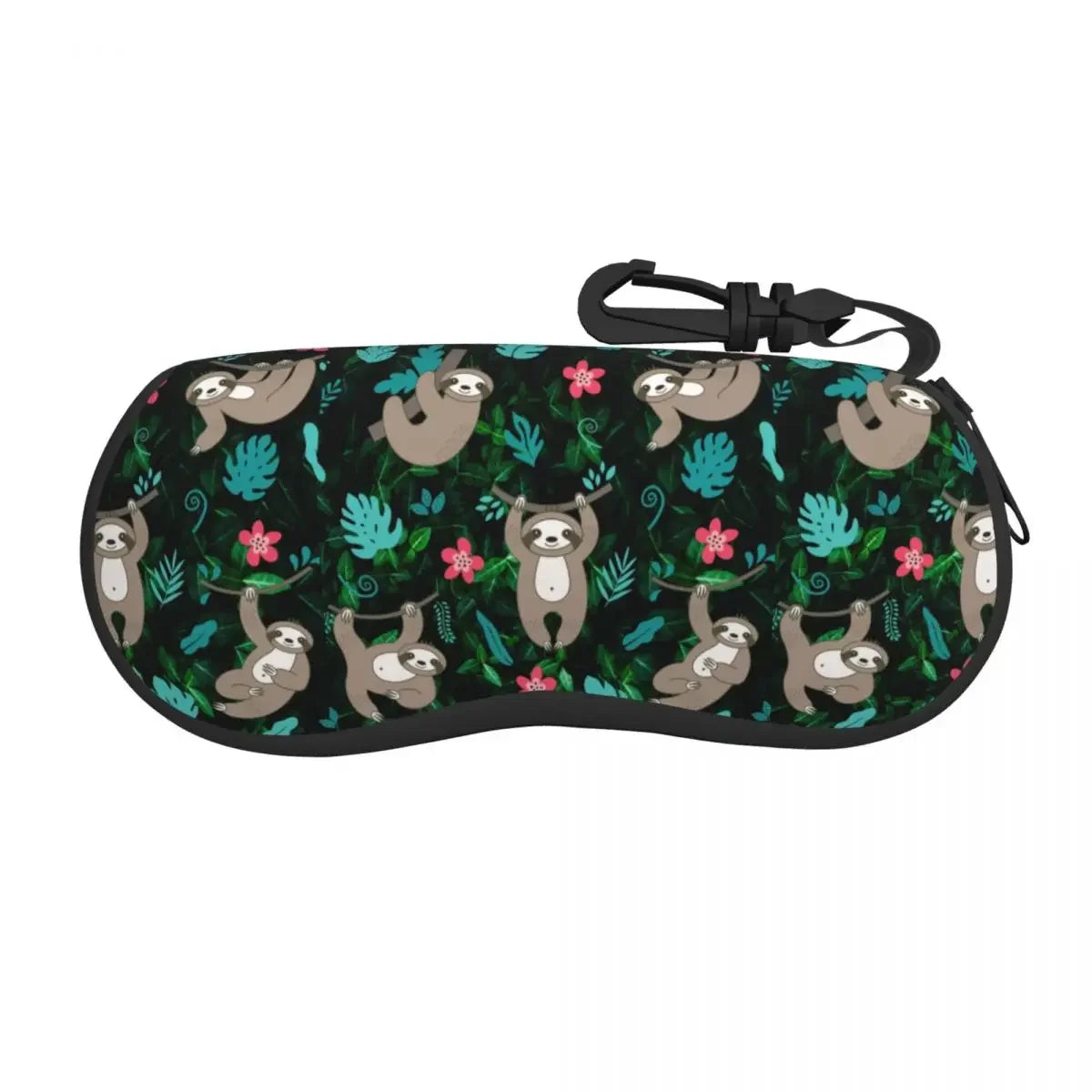 Sloth Pattern Glasses Case