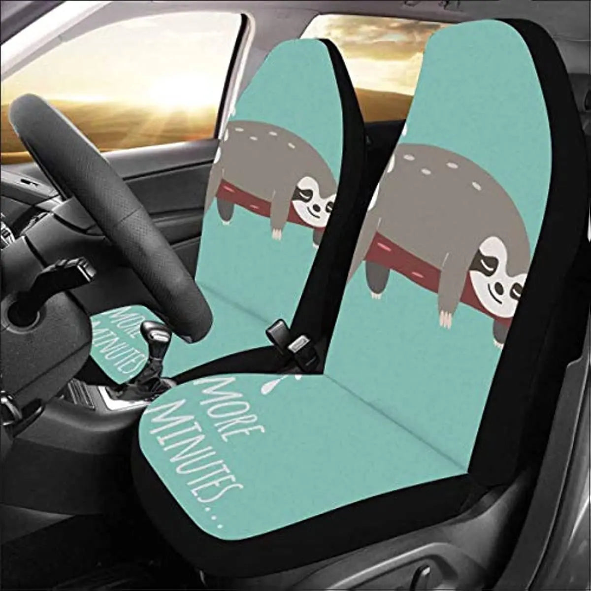 Various Cute Sloth Car Seat Covers