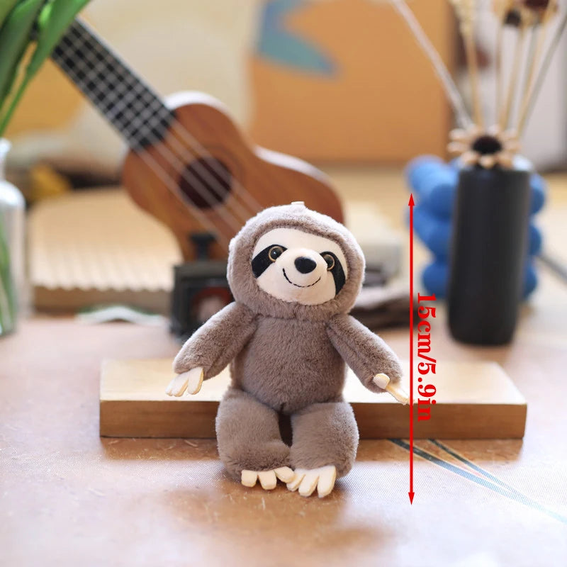 Sloth Pendant Keychain Plush Toy