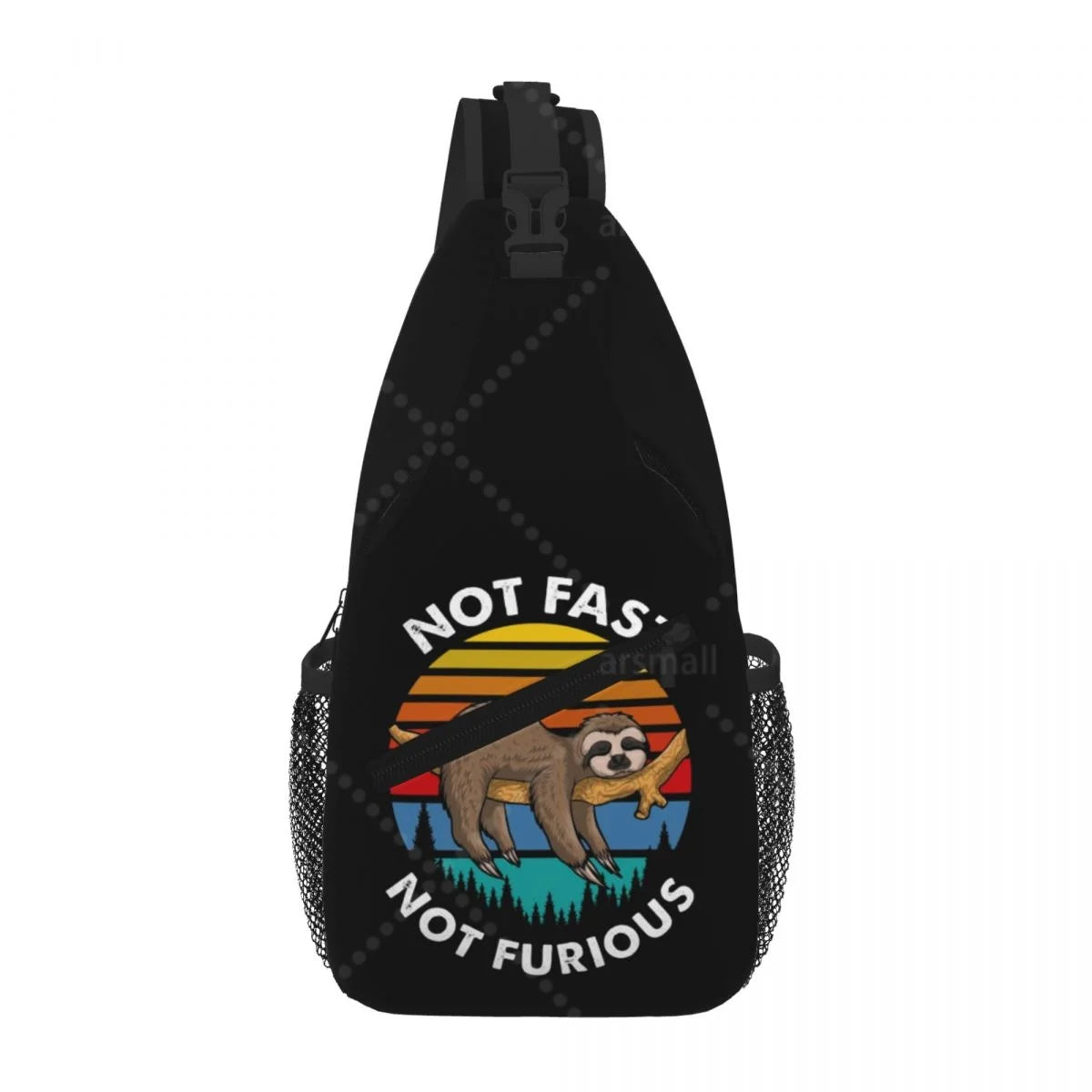 Not Fast Not Furious Sloth Crossbody Bag