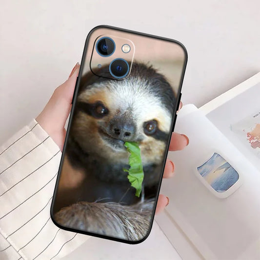 Sloth Eating Leaves Samsung Phone Case