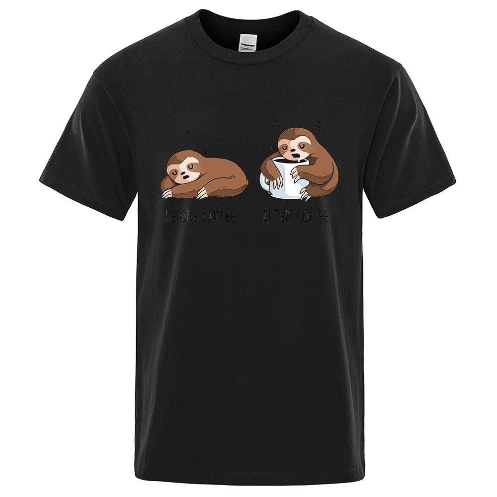Before Coffee After Coffee T-Shirt