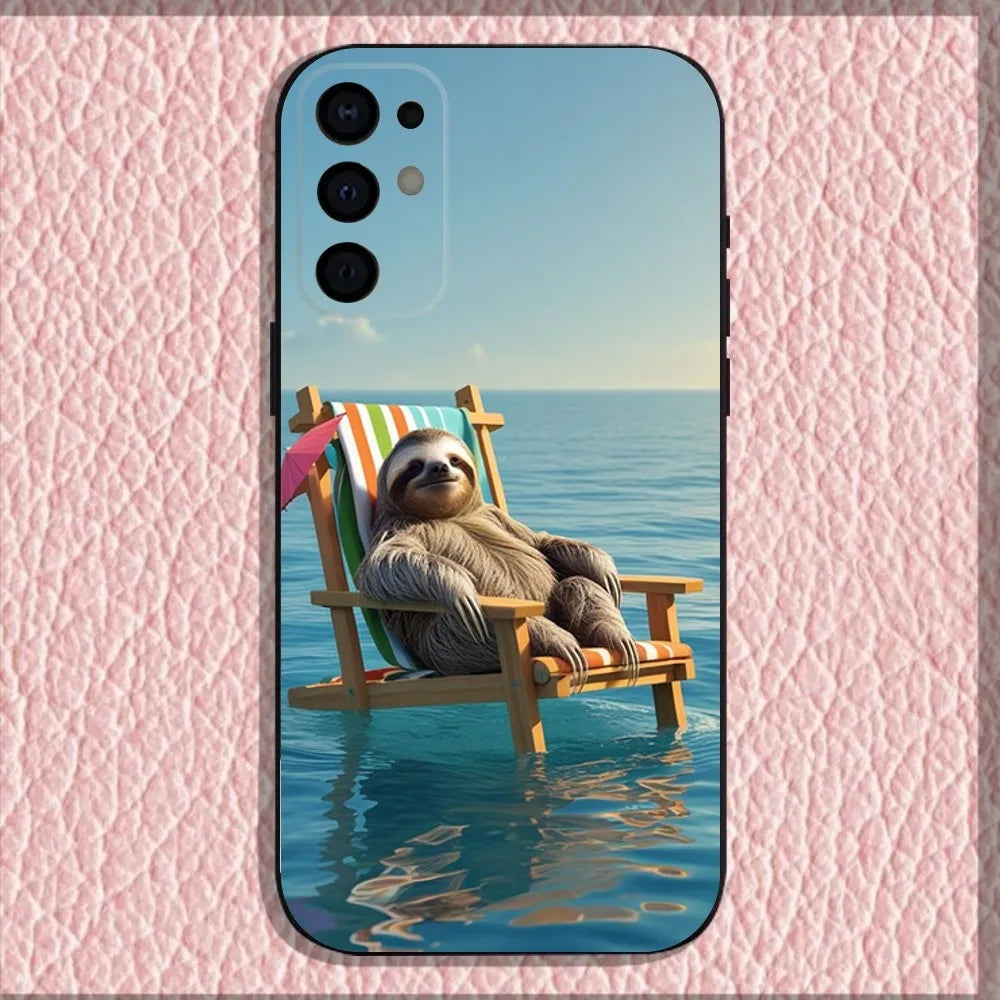 Deckchair Sloth Samsung Phone Case product photo
