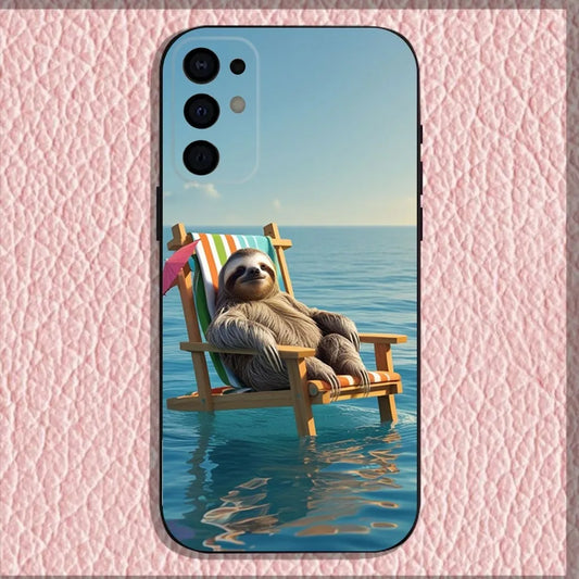 Deckchair Sloth Samsung Phone Case product photo