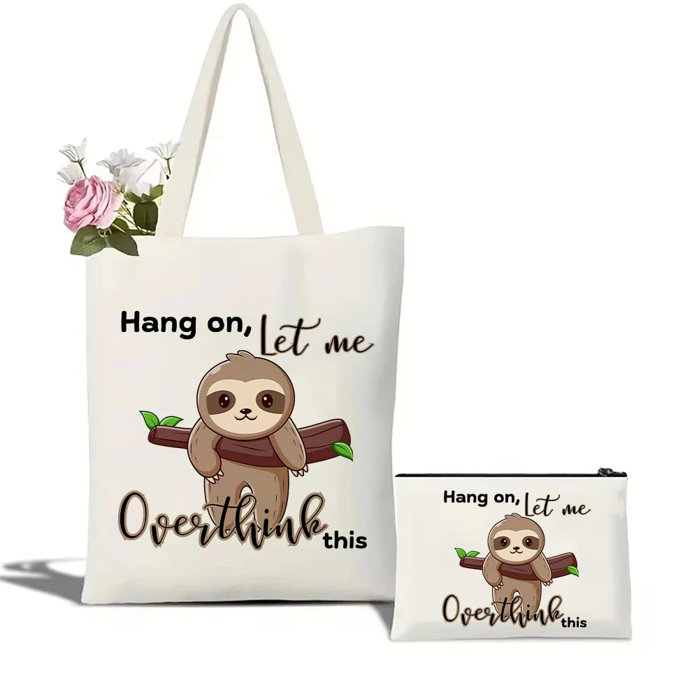 Hang On Let Me Overthink This Tote Bag