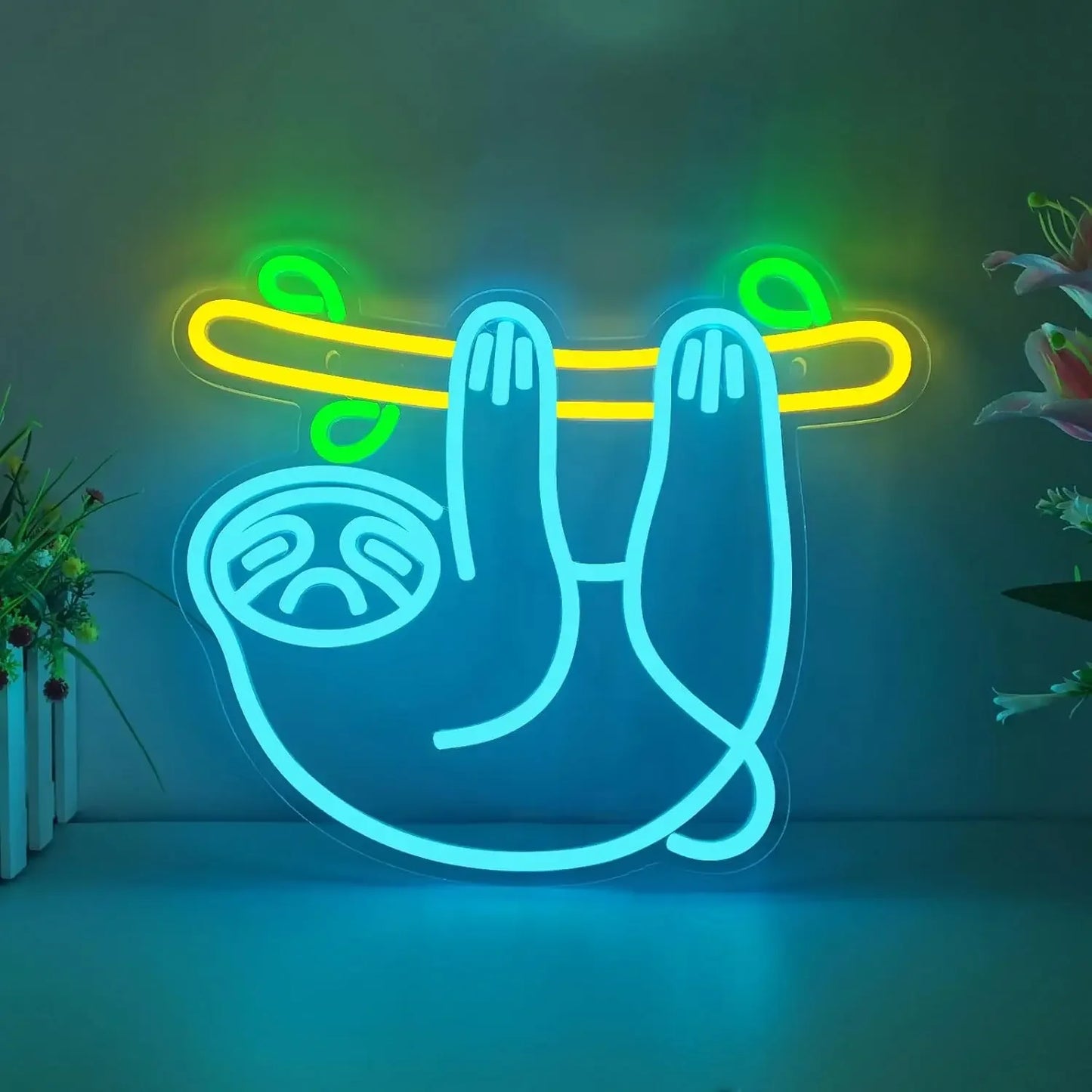 Cute Sloth Neon Sign