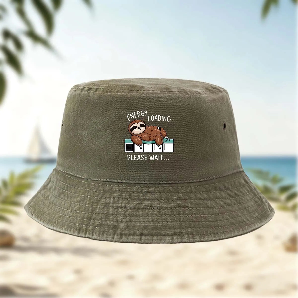 Energy Loading Sloth Bucket Hat product photo 5