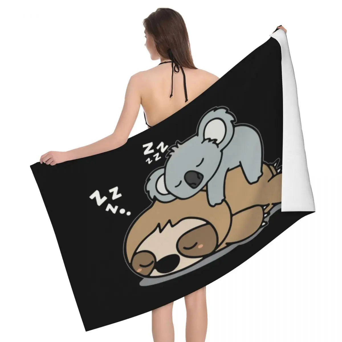 Sloth & Koala Towel