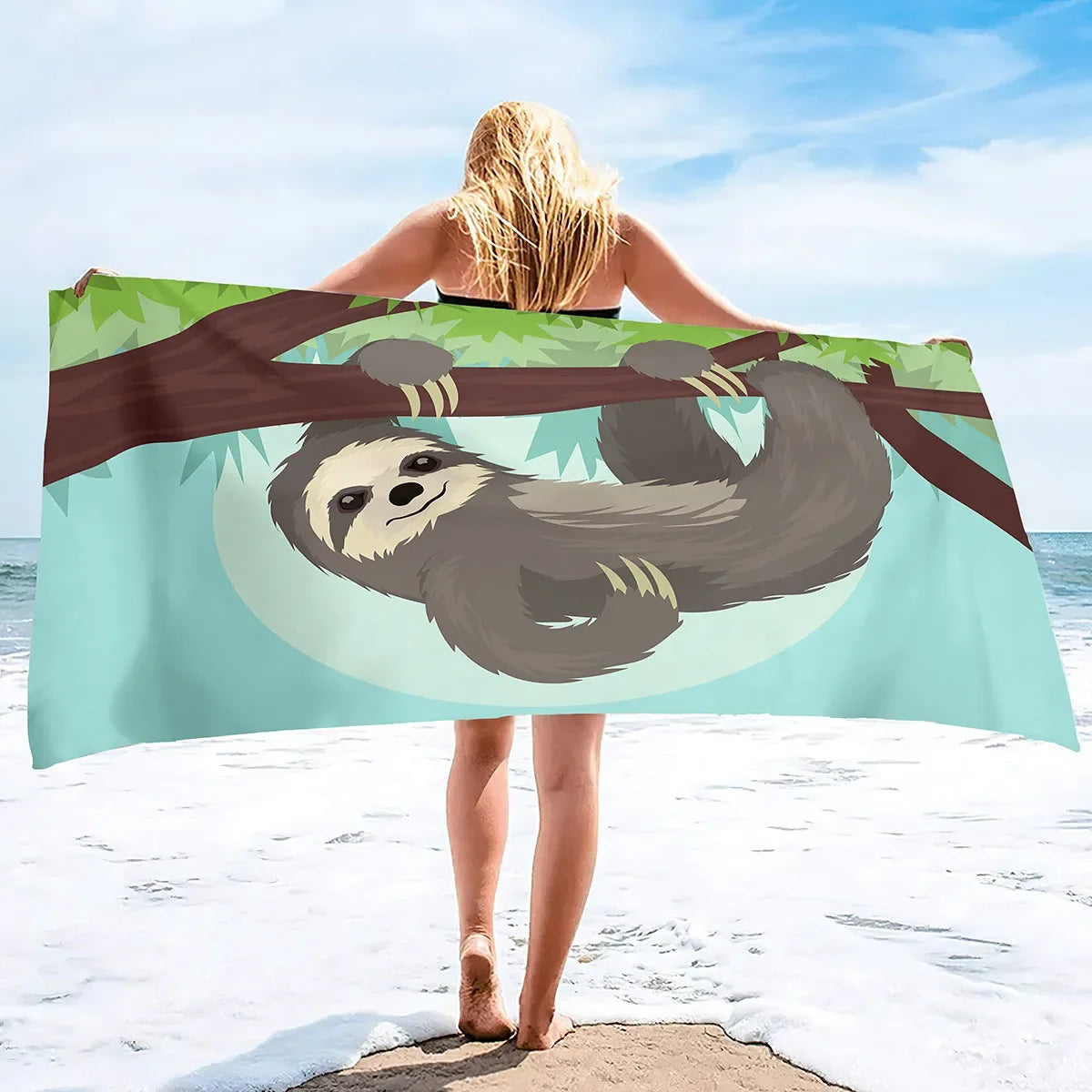 Hanging Sloth Towel
