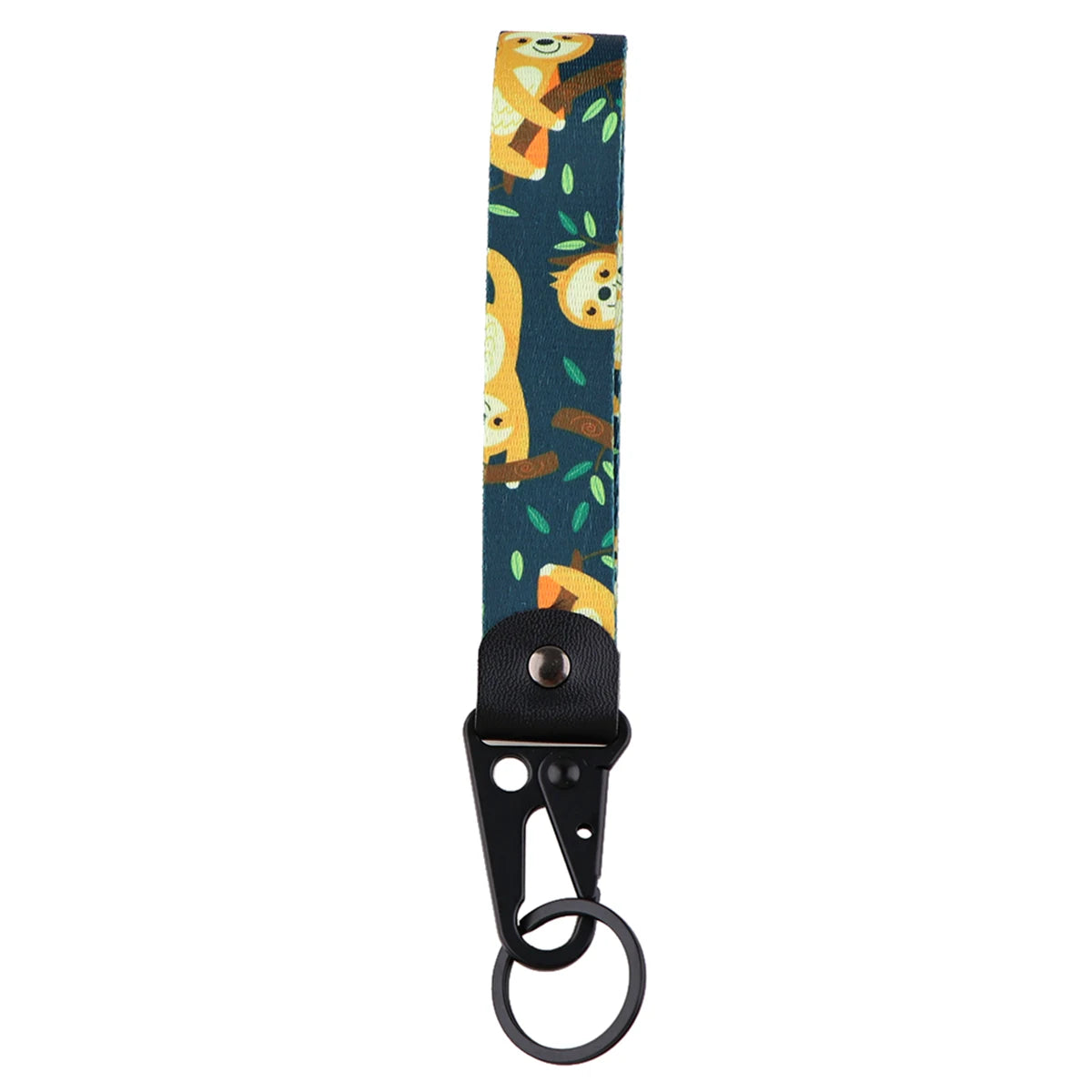 Sloth Short Wrist Straps Lanyards