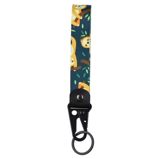 Sloth Short Wrist Straps Lanyards