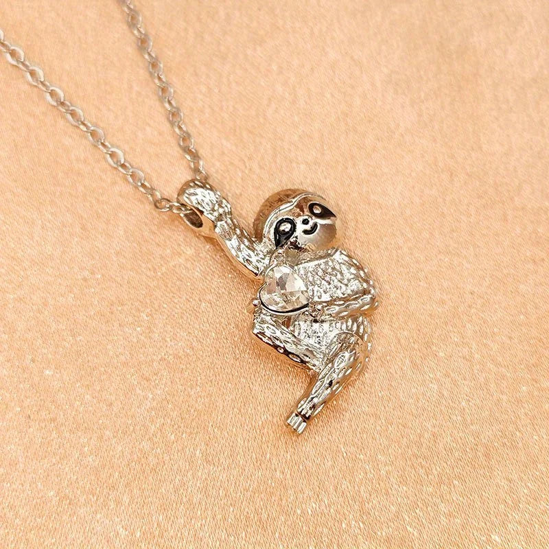 Hanging Sloth Necklace