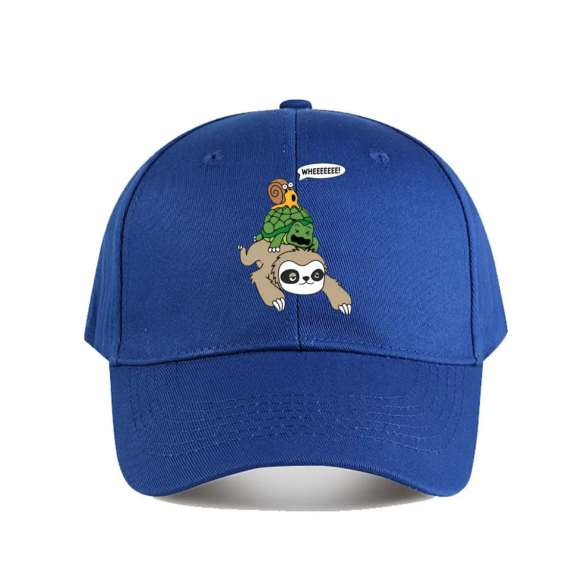 WHEEEEEE Sloth, Turtle & Snail Baseball Cap