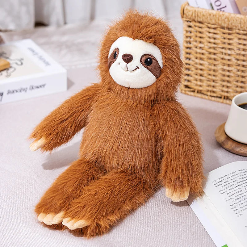 Long Haired Sloth Soft Plush Toy