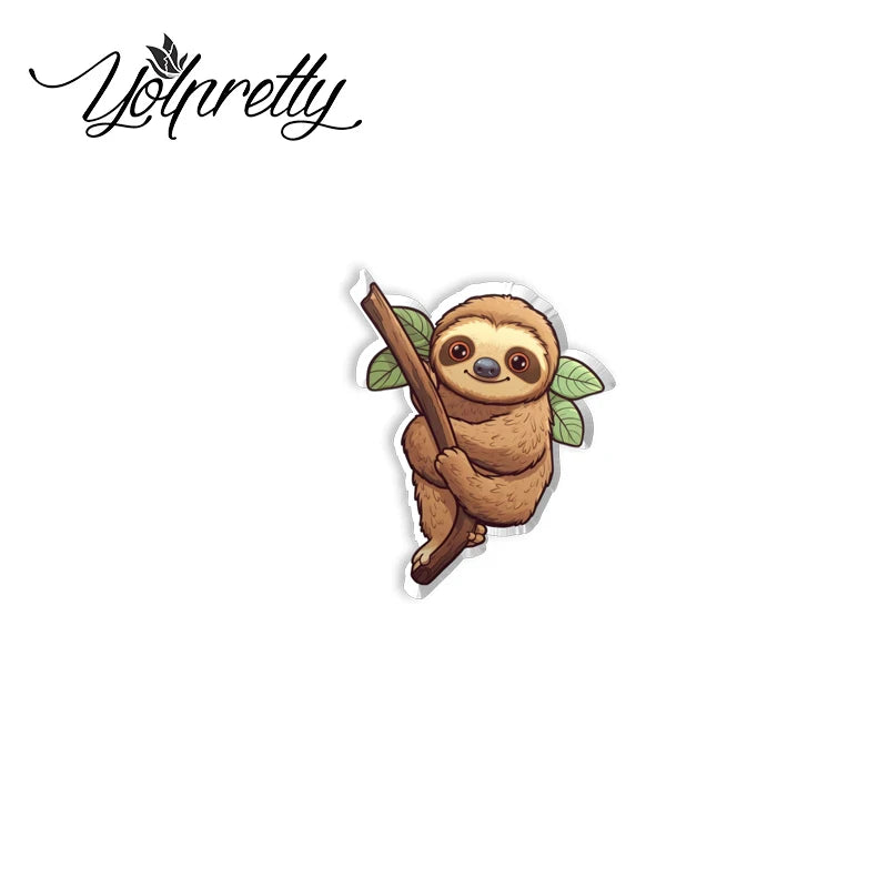 Sloth Pin Badge