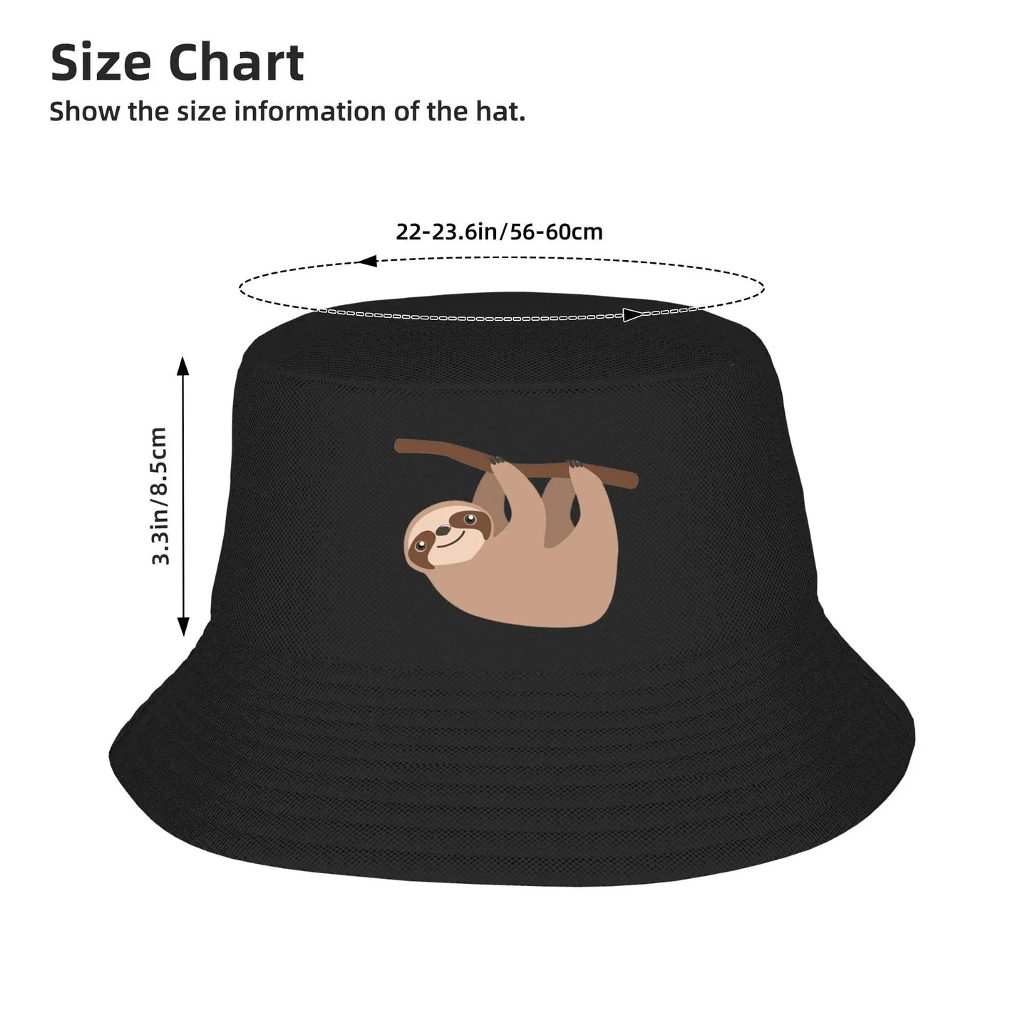 Baby Sloth Bucket Hat