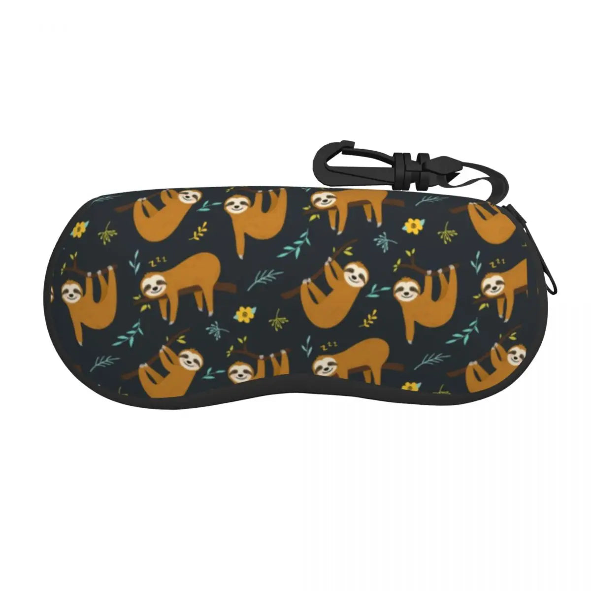 Sloth Pattern Glasses Case