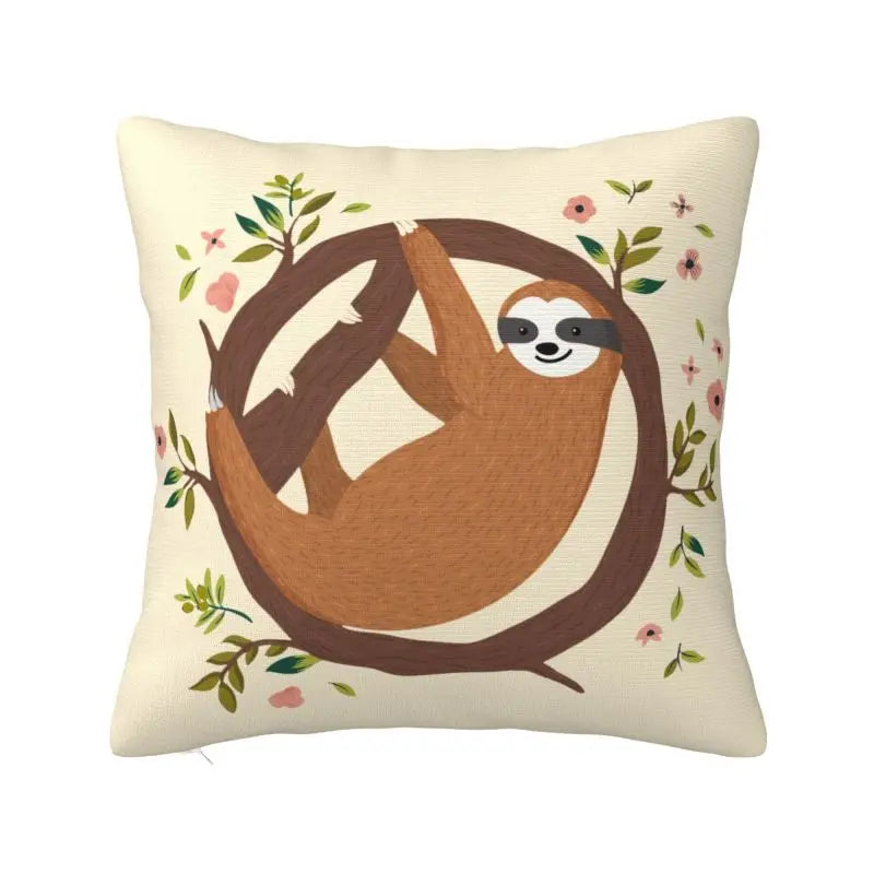 Assorted Cute Sloth Cushion Covers