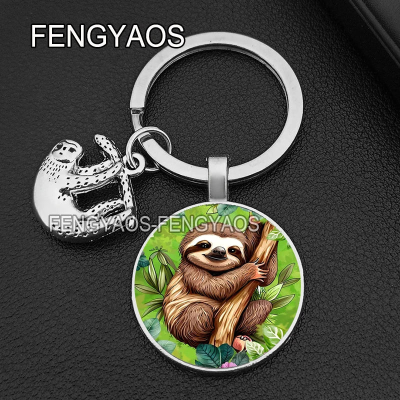 Cute Sloth Keyrings