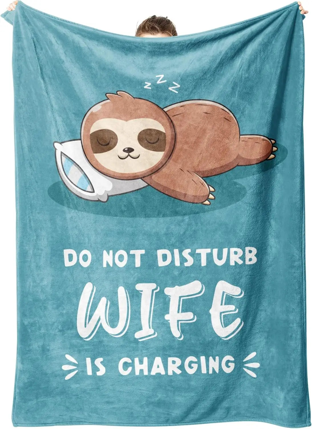 Do Not Disturb Wife Is Charging Blanket
