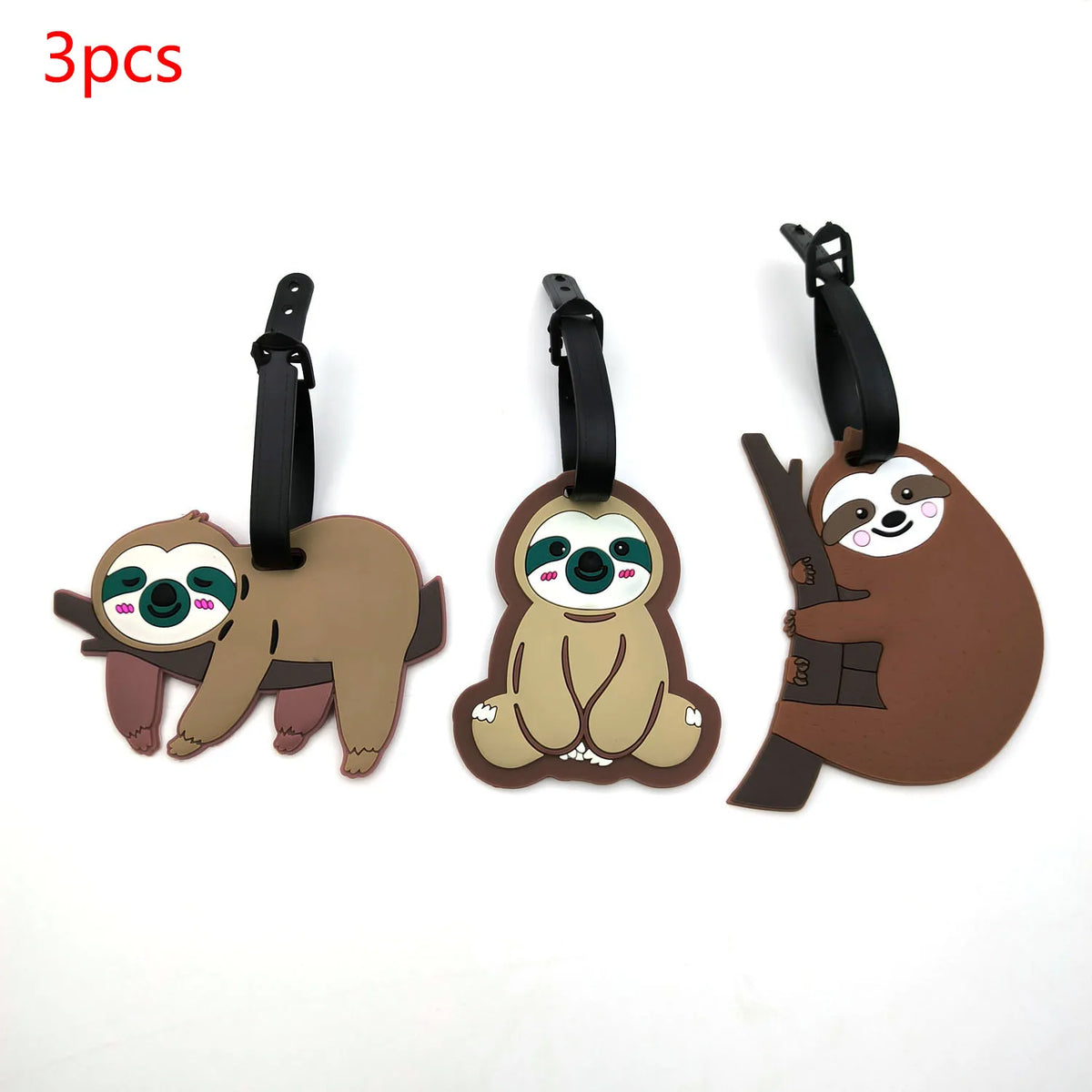 Sloth Luggage Tags