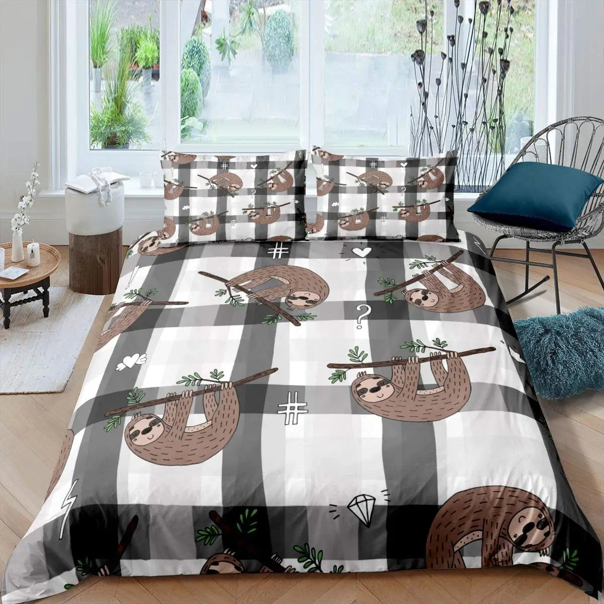 Sloth Duvet Cover Sets