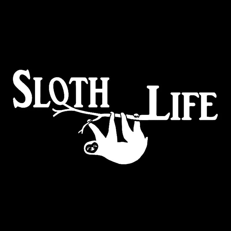 Sloth Life Sticker