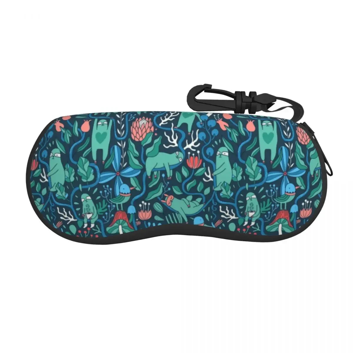 Sloth Pattern Glasses Case