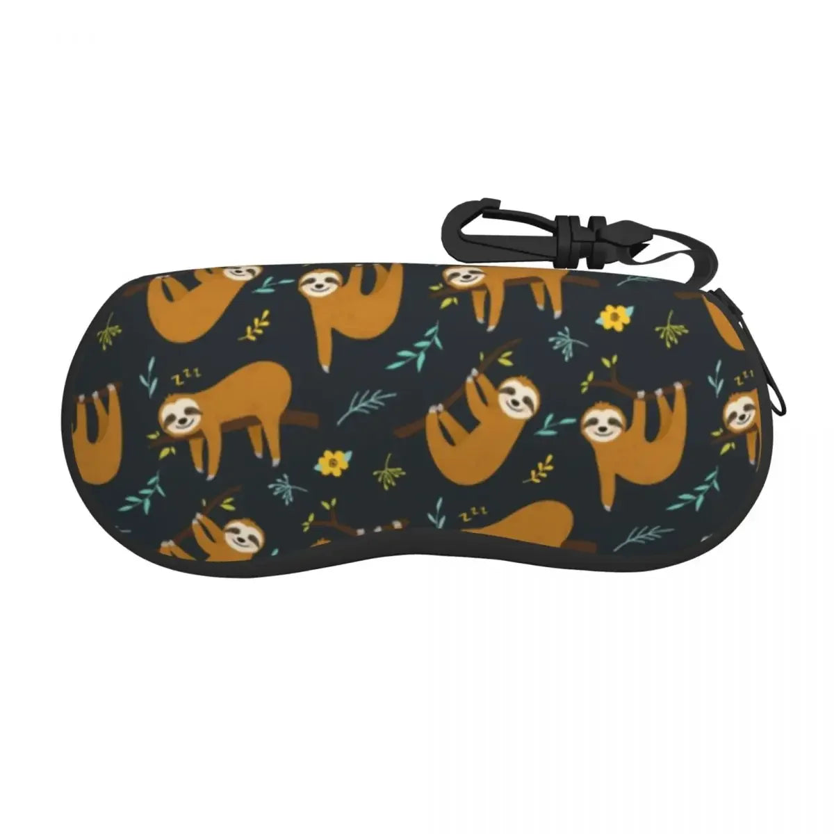 Sloth Pattern Glasses Case